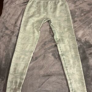 AYBL Light Green Camo Leggings